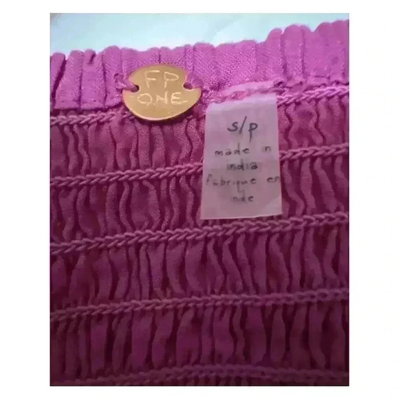 Free People FP 1 Lyra Bralette Crochet Embroidered Crop Top NWT SP - Picture 7 of 7